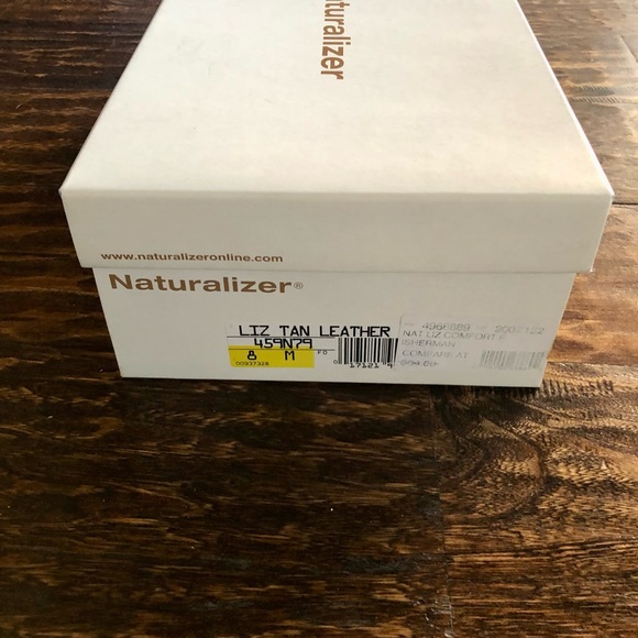 ❌SOLD❌ Naturalizer Comfort Liz Tan Leather Shoes - Size 8M (NIB) - Picture 7 of 8
